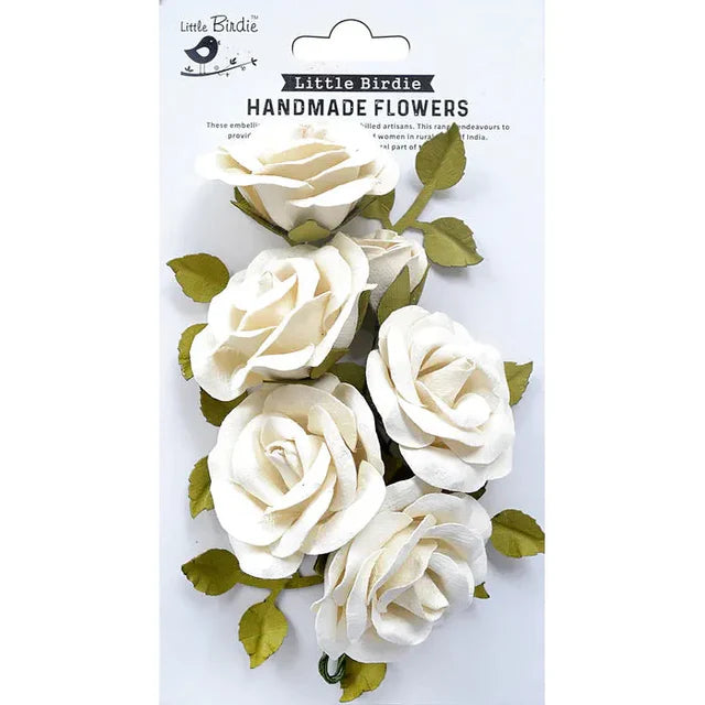 Little Birdie Handmade Flowers - Marva Shabby Chic