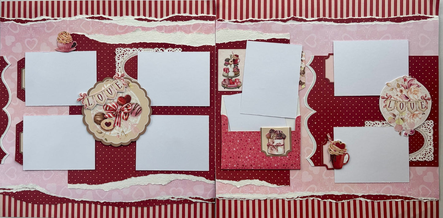 Chocolate kiss Double Layout- Mintay