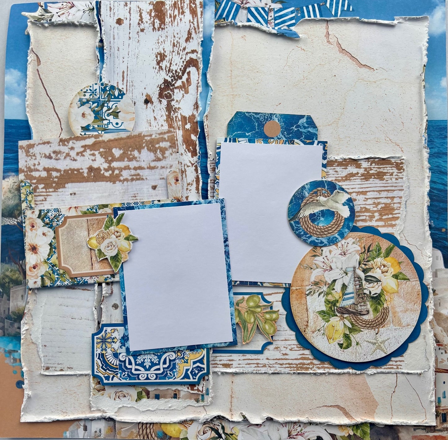 Mediterranean Heaven Single layout- Mintay