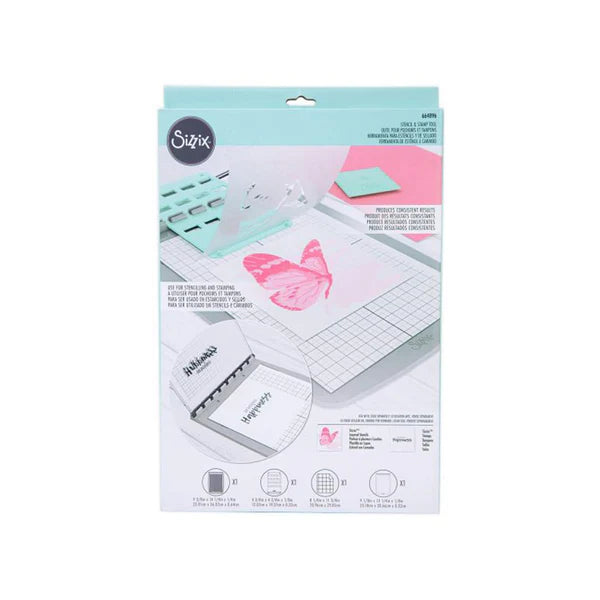 Sizzix Stencil & Stamp Tool - Gently used