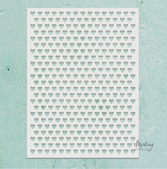 Mintay - Heart stencil