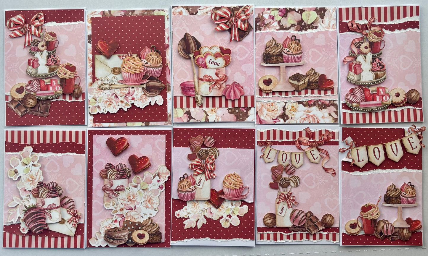 Chocolate kiss Cards- Mintay