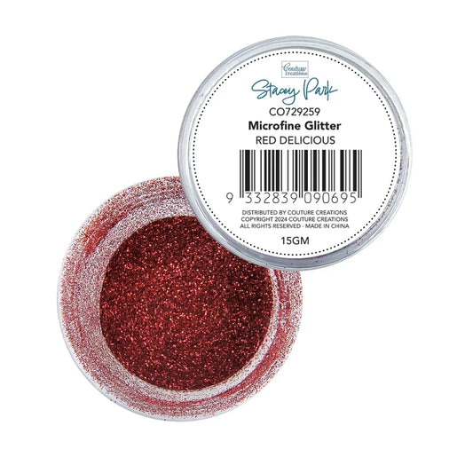 Couture Creations Stacey Park MICROFINE GLITTER - Red Delicious CO729259