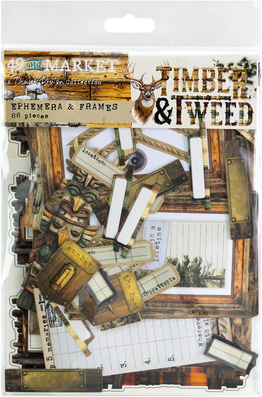 49 and market- timber and tweed- ephemera and frames