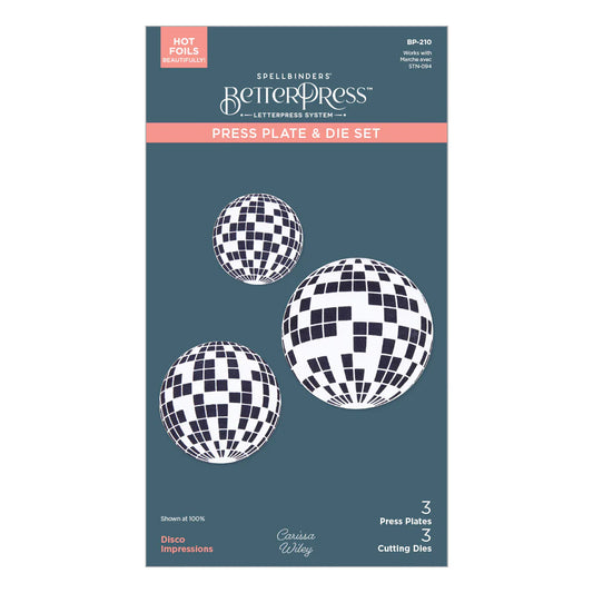 Disco Impressions Better Press BP210 Spellbinders