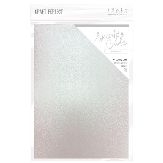 Craft Perfect Cardstock - Snowbound Luxury