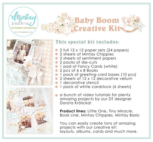 Mintay Creative kit - Baby Boom