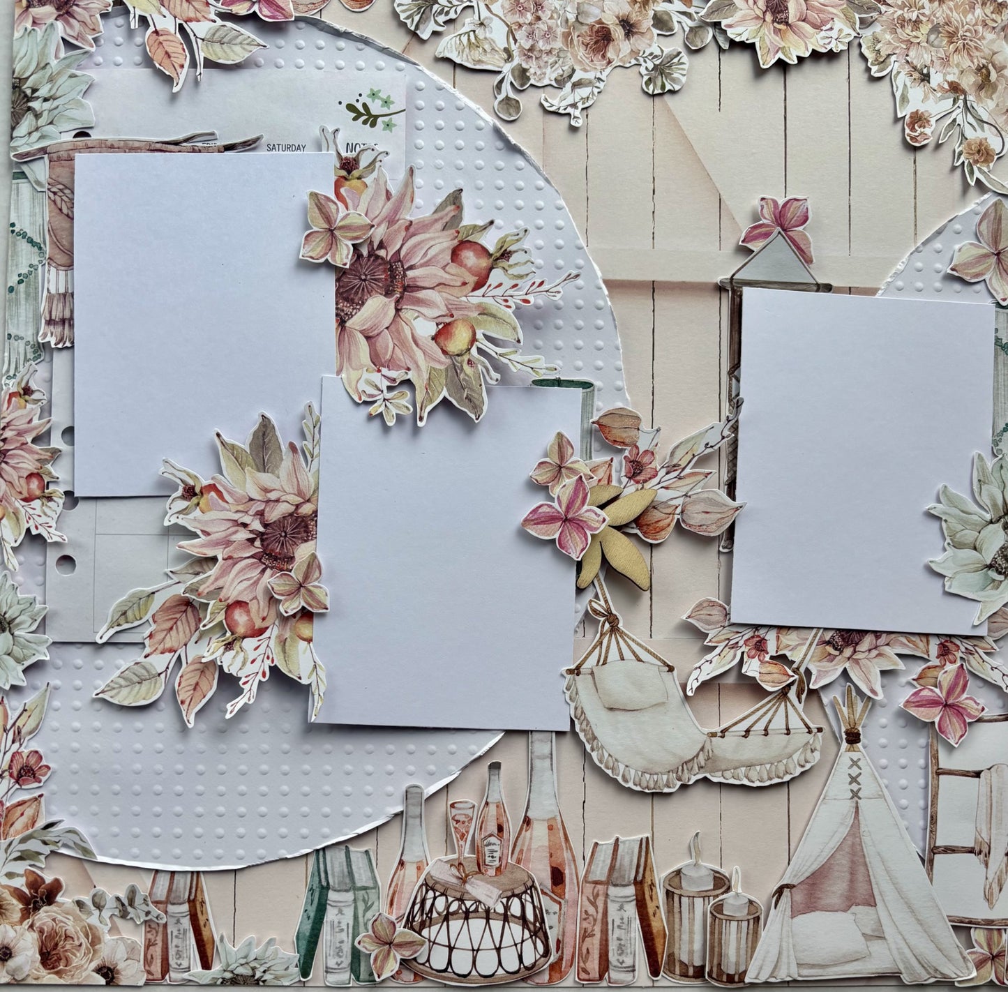 Blissful Times layout