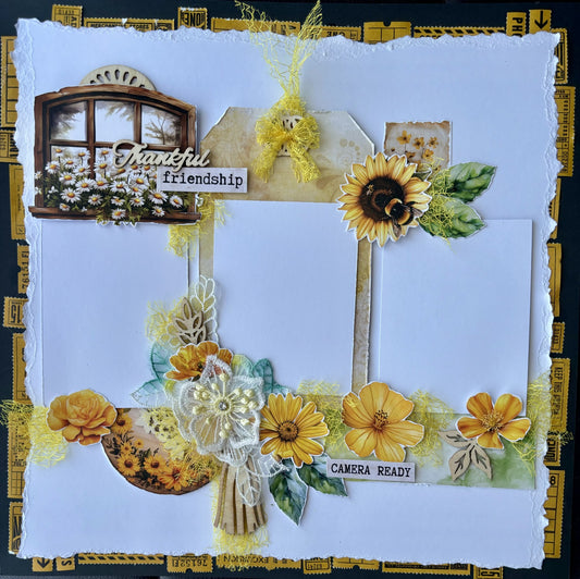 Buttercups scrapbooking kit