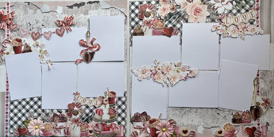 Chocolate Kiss double layout