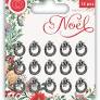 Noel Wreath Charms Brand: Craft Consortium
