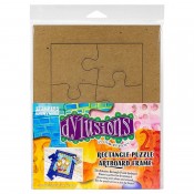 Dylusions Rectangle Puzzle Artboard Frame