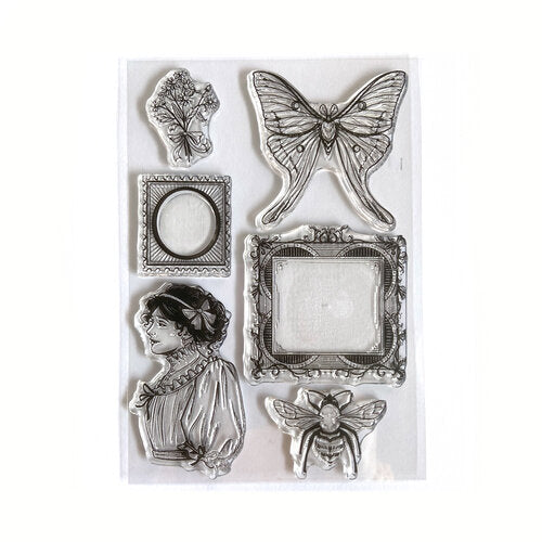 Elizabeth Craft Designs- English Countryside - Stamp and Die set