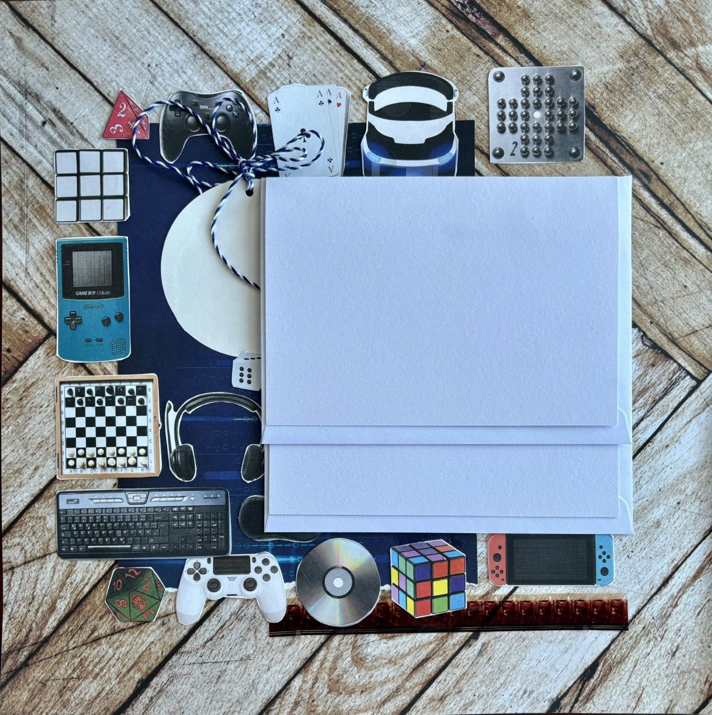 Buttons and Bits Scrapbooking Kit