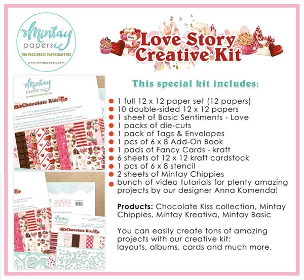 Mintay Creative kit - Love Story