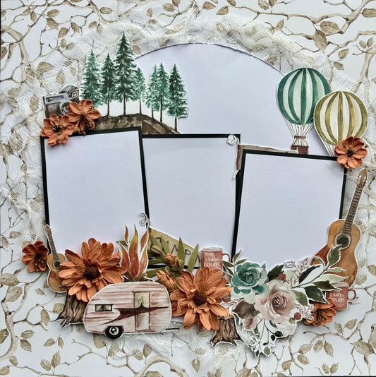 Wilderness scrapbook kit